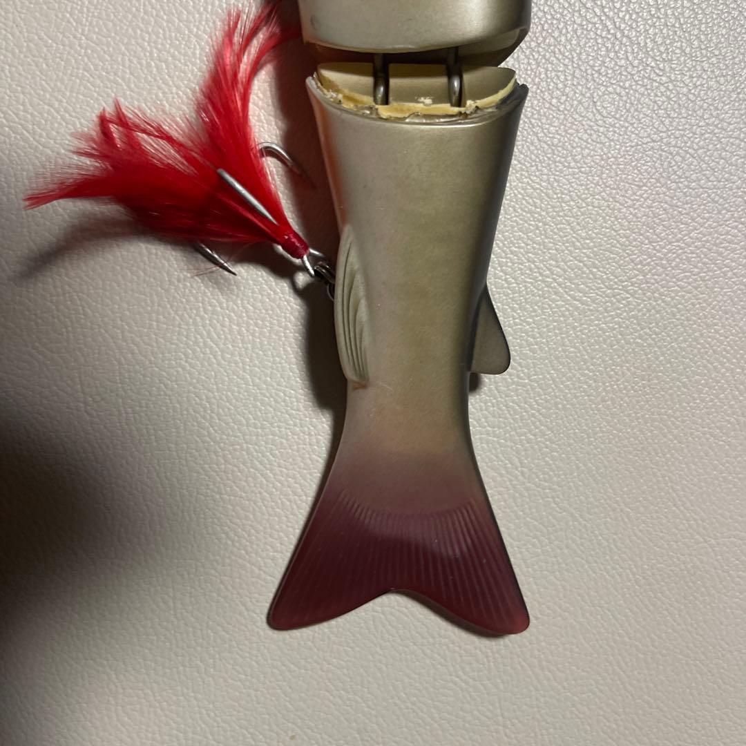 スライドスイマー250（旧）赤いフェザー付き - メルカリ