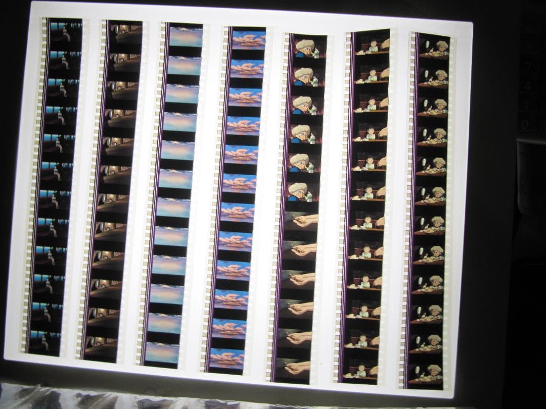 千と千尋の神隠し 35㎜フィルム12コマ×210枚合計2520コマ アルバム入