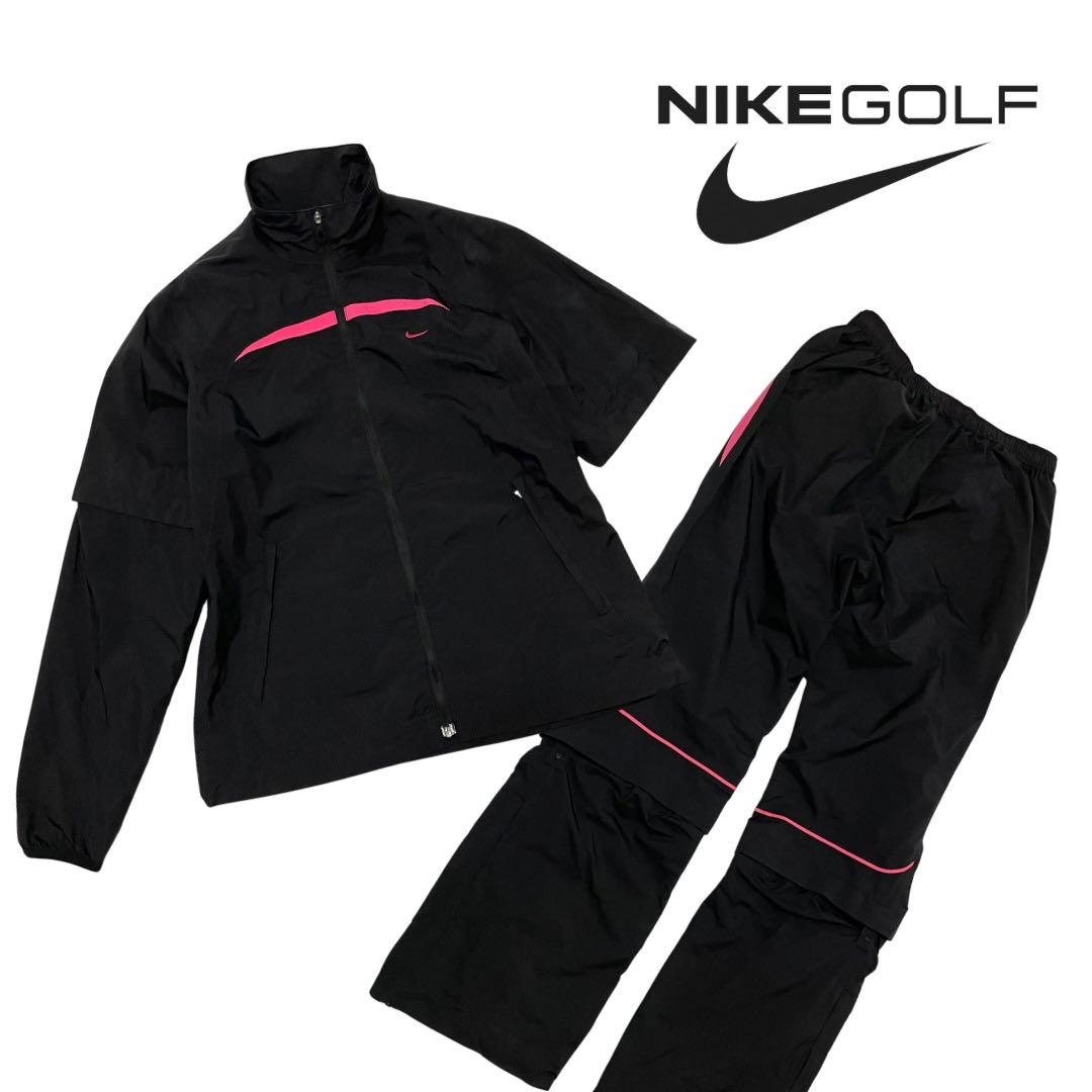 NIKE GOLF ナイキゴルフ スポーツウェア セットアップ 上下 黒