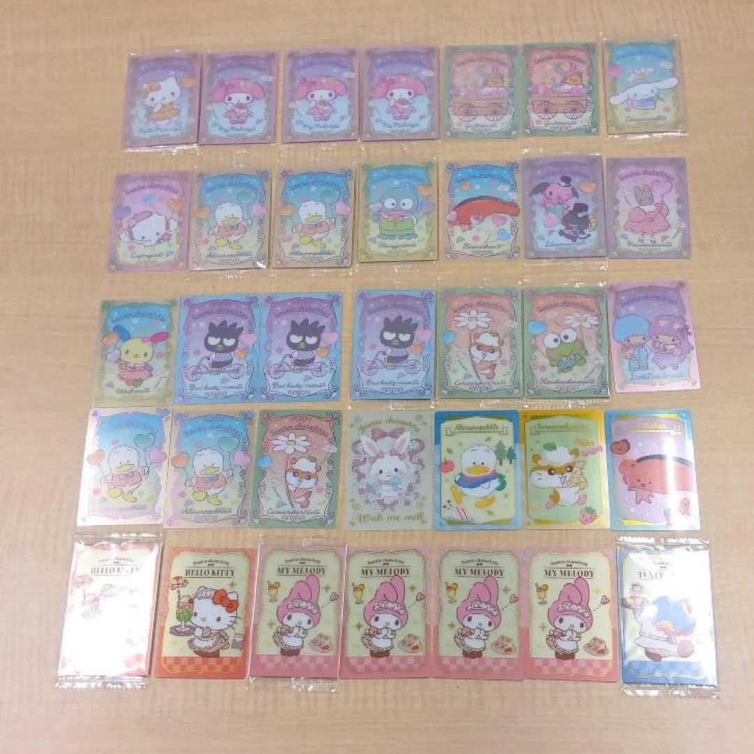❶サンリオキャラクターズ ウエハースカード コースターなど まとめ売り