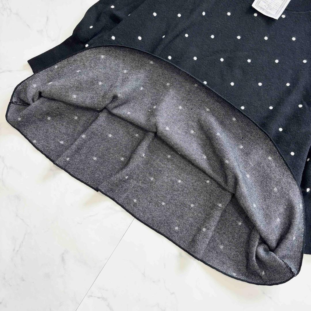 ビアズリー チュチュキャミニット ドット柄 Aライン ラグランスリーブ