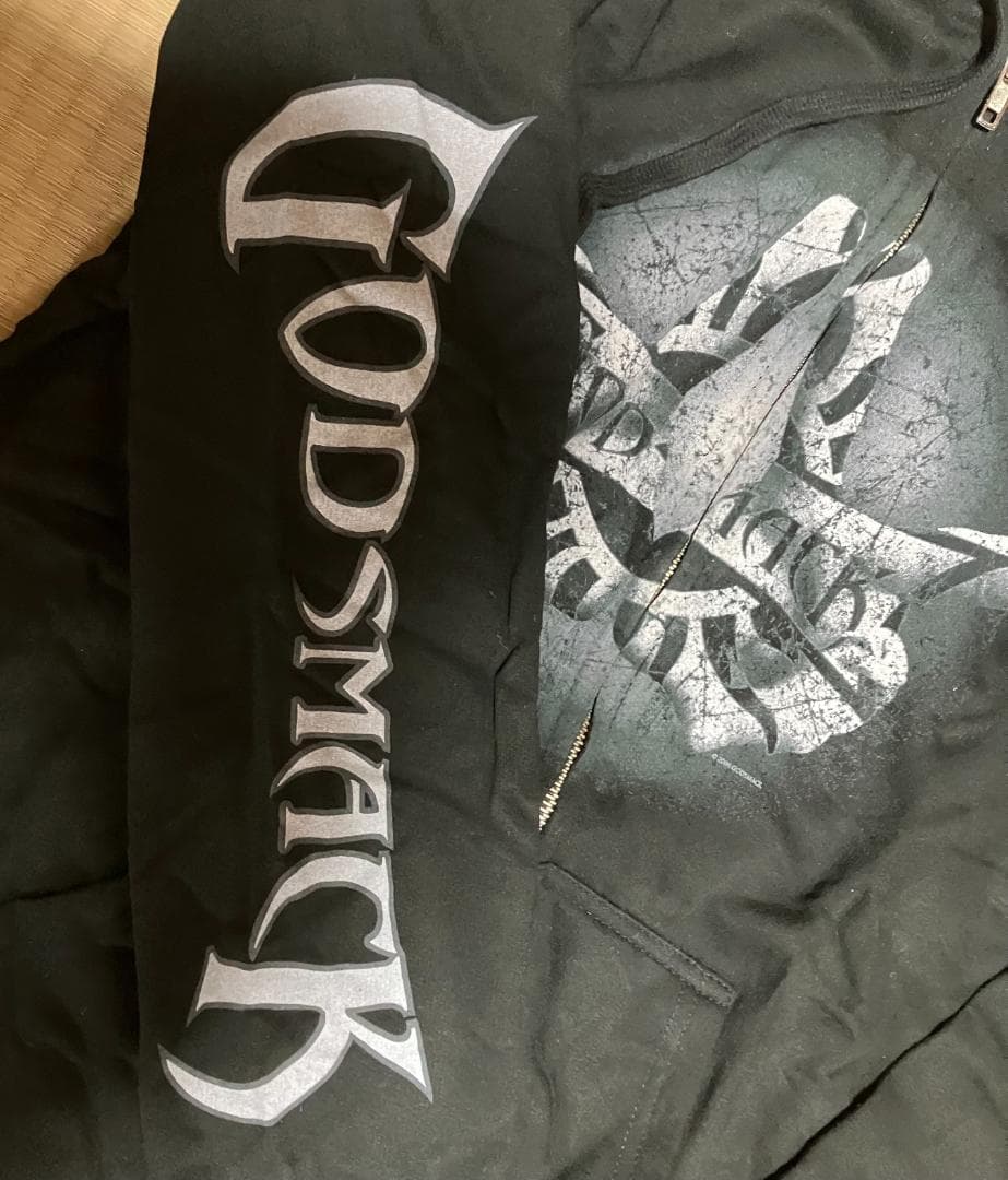 GODSMACK ZIPフーディー Mサイズ デッドストック