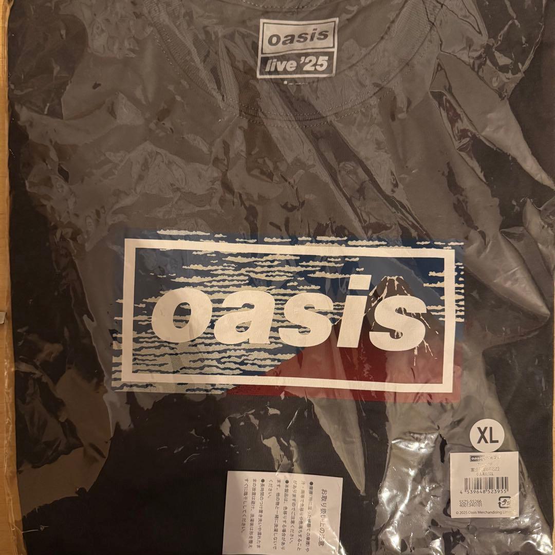 【新品未開封】OASIS Live'25 Tシャツ 富士 【東京限定】XL