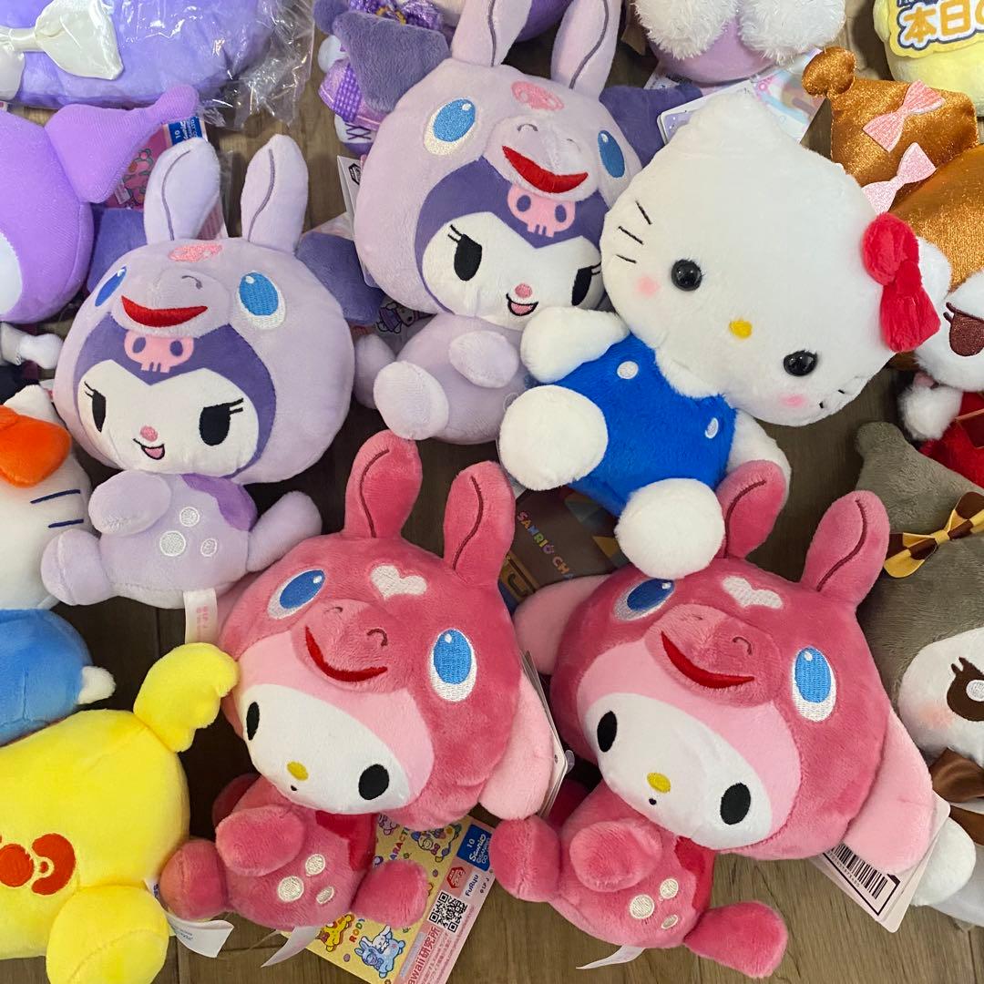 【16個】サンリオぬいぐるみ 大量まとめ売り Sanrio マスコット タグ付き