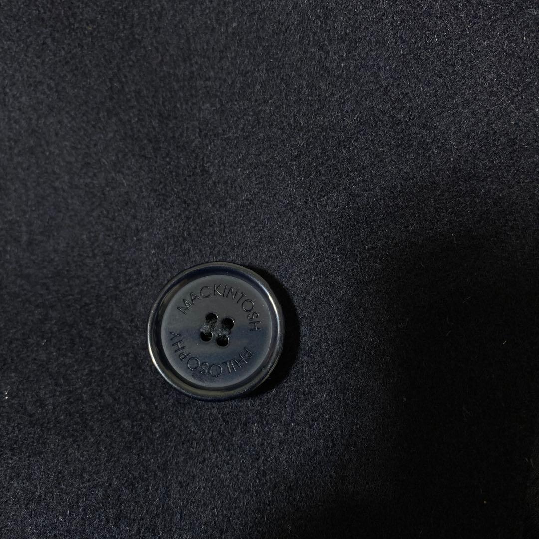 美品 マッキントッシュ カシミヤ混 ショートビーバーステンカラー