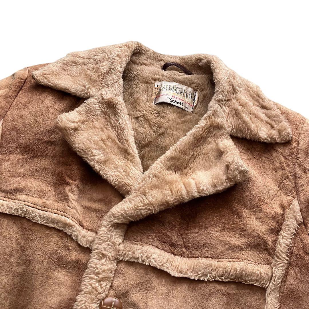 70's USA製 \"RANCHER\"ムートンJKT L THIS MAN 大野