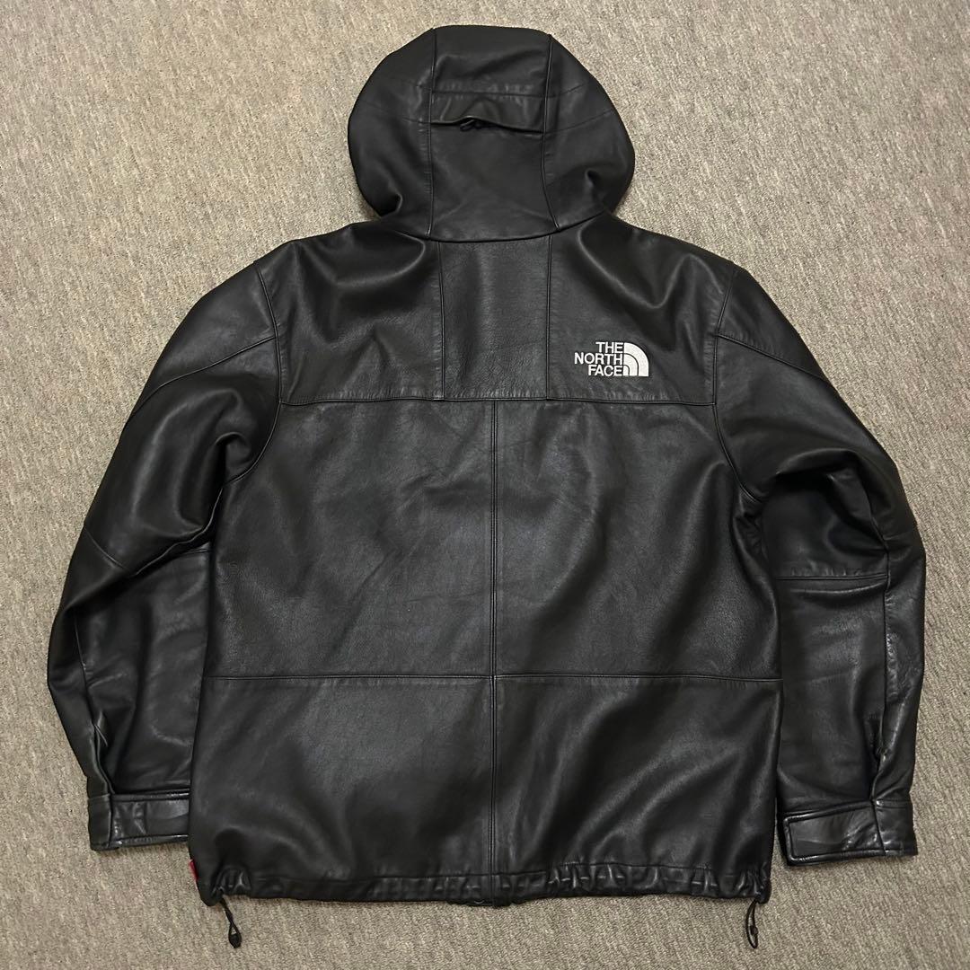 THE NORTH FACE × Supreme レザー マウンテンパーカー 黒 - メルカリ