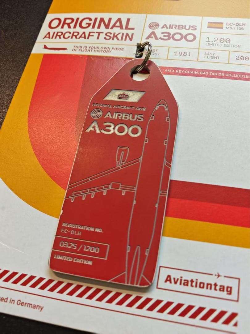 イベリア航空 Aviationtag エアバスA300 - メルカリ