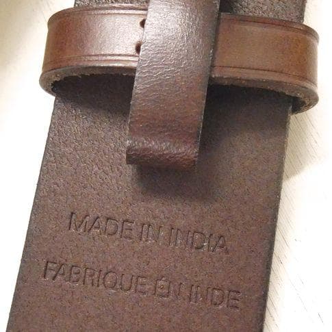 ポロ ラルフローレン ポロベア レザー ベルト W36 (91cm) ブラウン