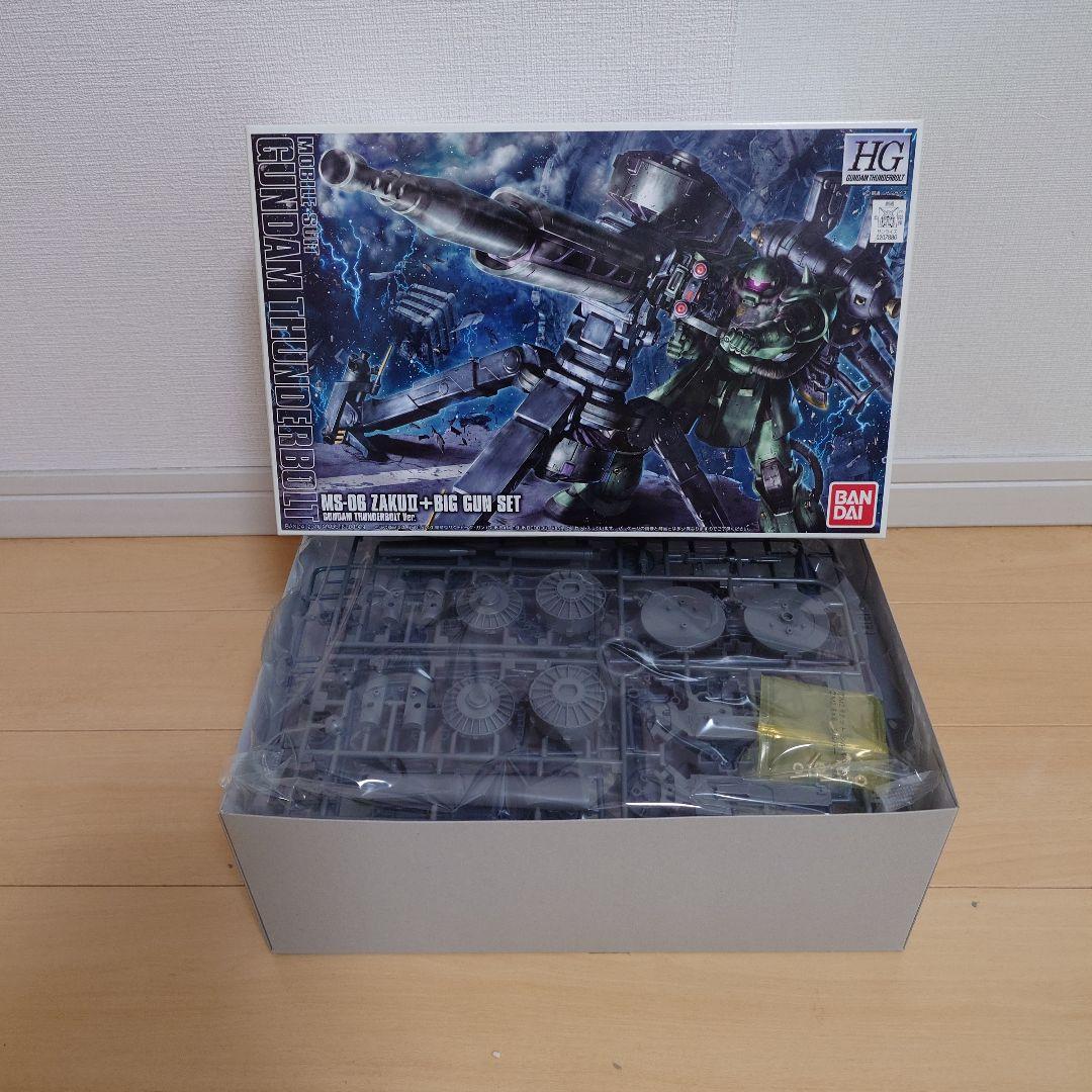 サンダーボルト シリーズ ３個セット　量産型ザクII ビッグガン あり