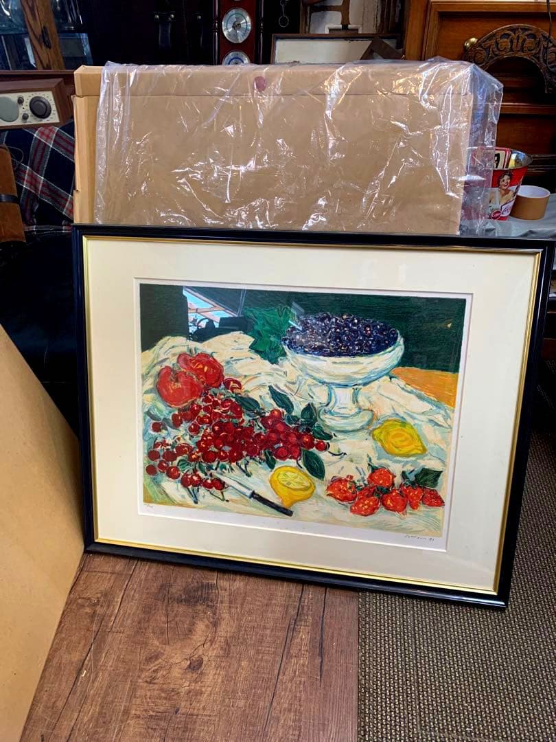 シリアルナンバー有り　アンドレ・コタボ　「赤い果物」 シリアルナンバー有り アンドレ・コタボ 「赤い果物」 - メルカリ