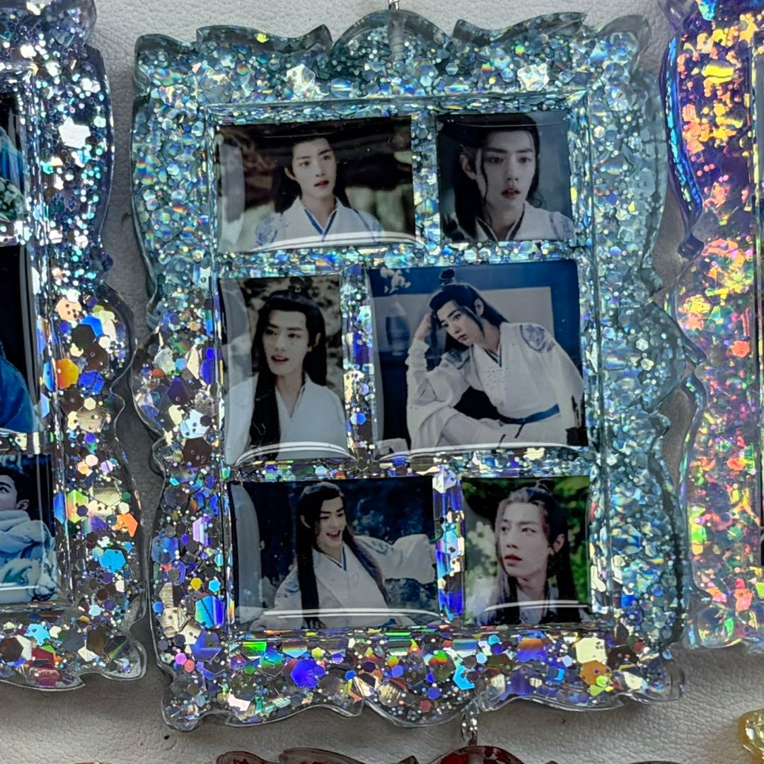 肖戦 新作 六宫格 レジンキーホルダー❣️8点セット❣️確認用❣️0224