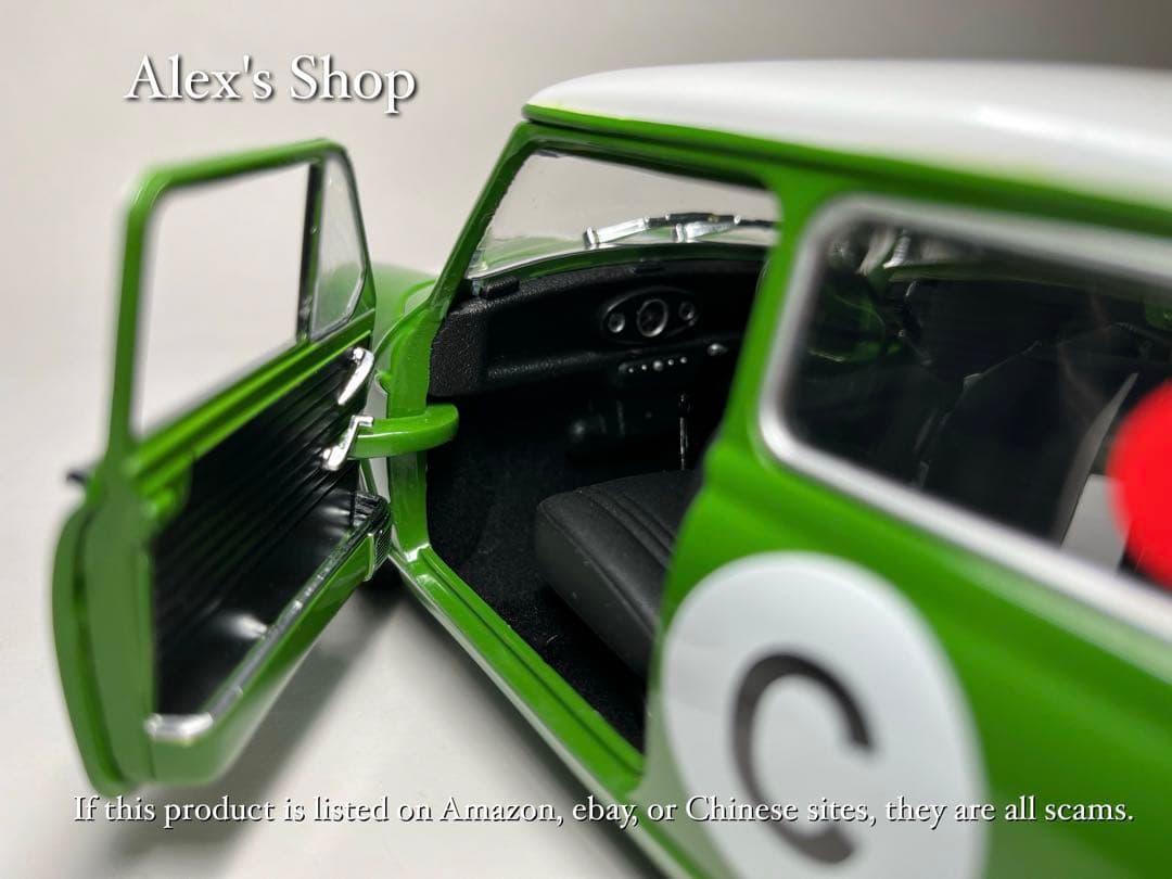 超レア❗️京商1/18 モーリス ミニクーパー S 1966 バサーストウイナー