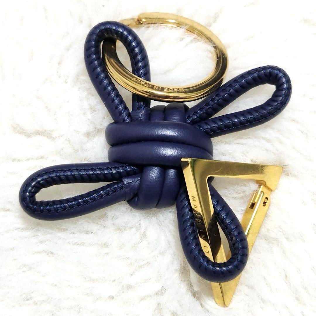 ✨ほぼ未使用 付属品完備✨ボッテガ キーリング トライアングル