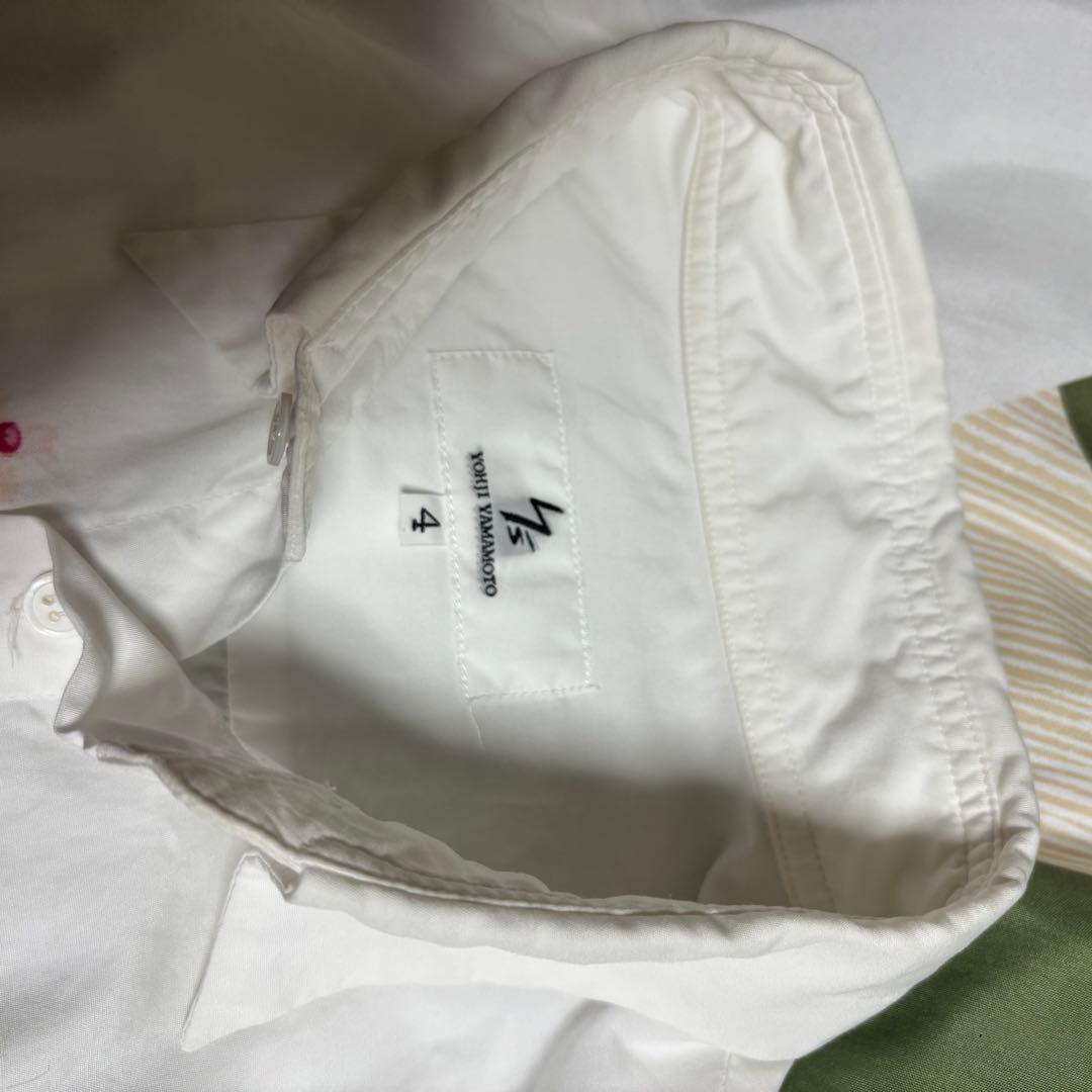 Yohji Yamamoto ヨウジヤマモト 花柄シャツ サイズ4 古着 - メルカリ
