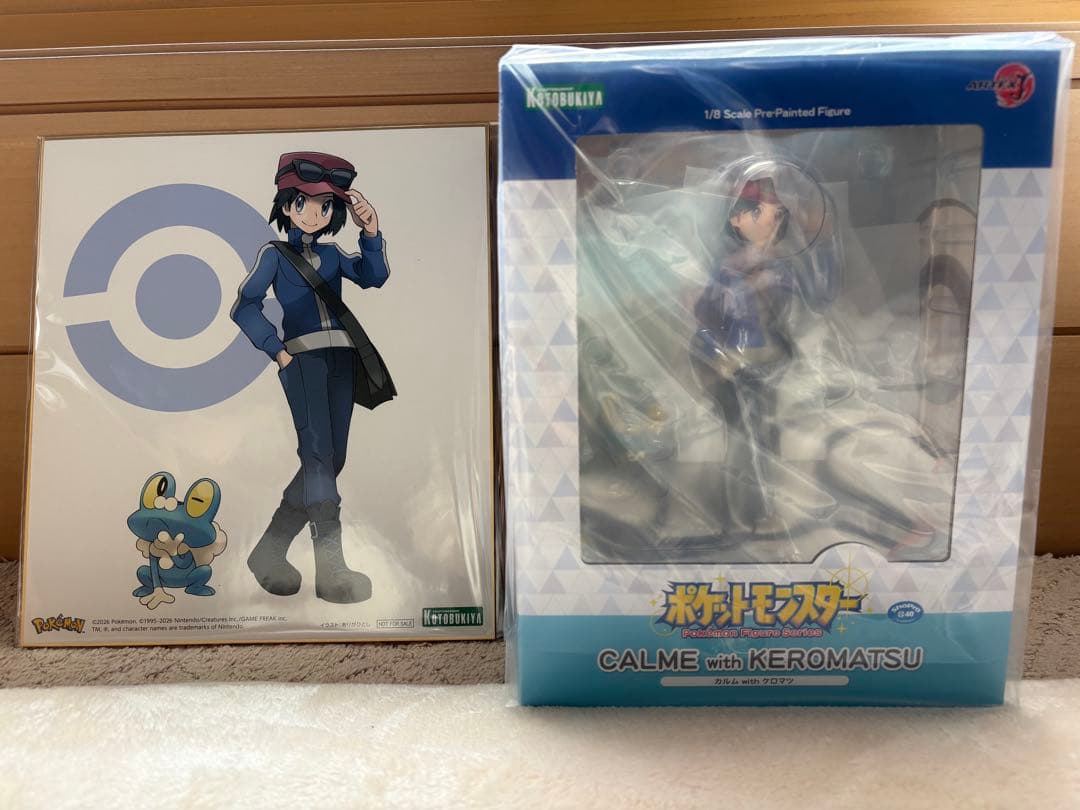 ポケモン カルム ケロマツ コトブキヤ 1/8フィギュア 特典色紙付き コトブキヤ ARTFX J ポケットモンスター X・Y 1/8 カルム with