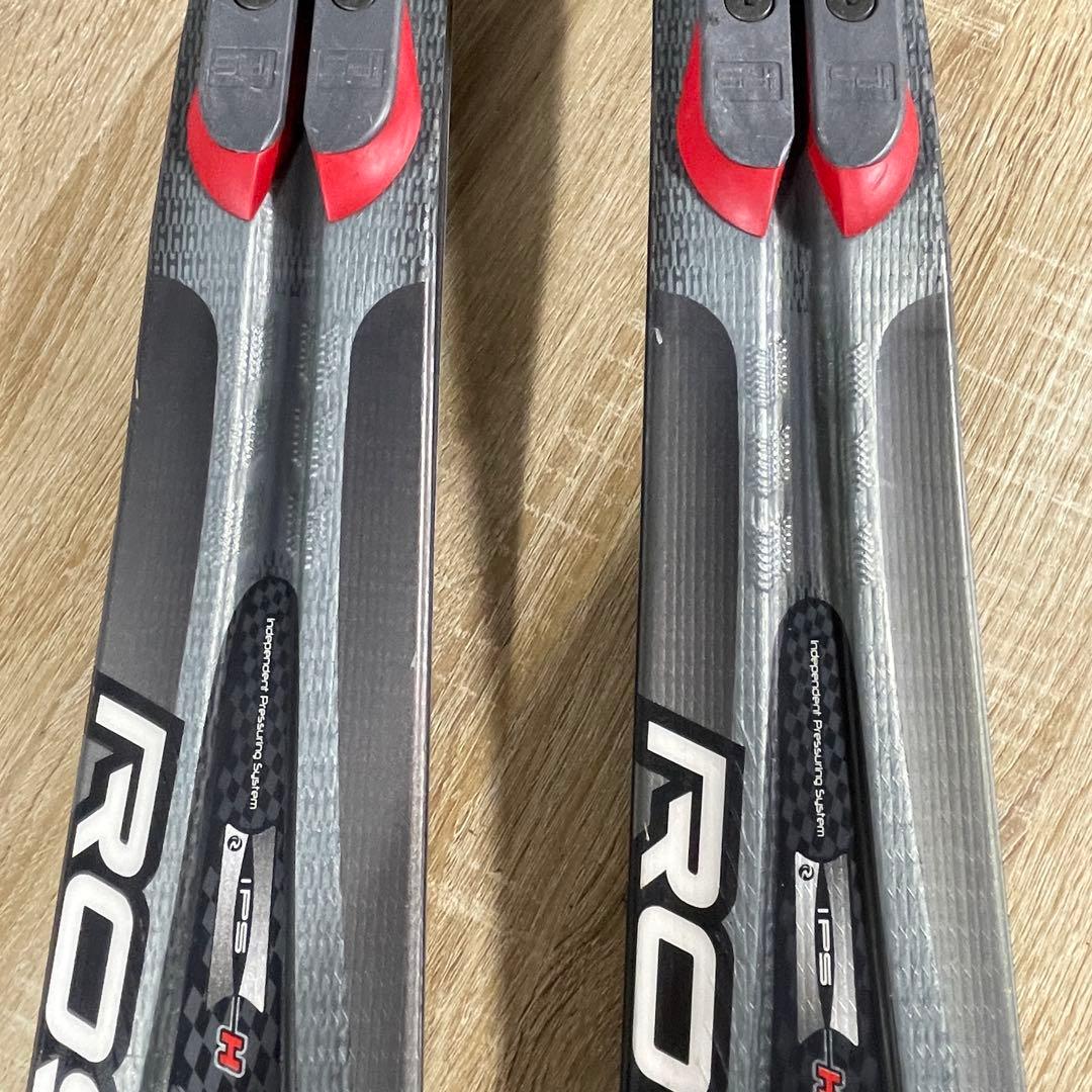 ROSSIGNOL162cm 26/26.5cm ストック110cmスキーセット - メルカリ