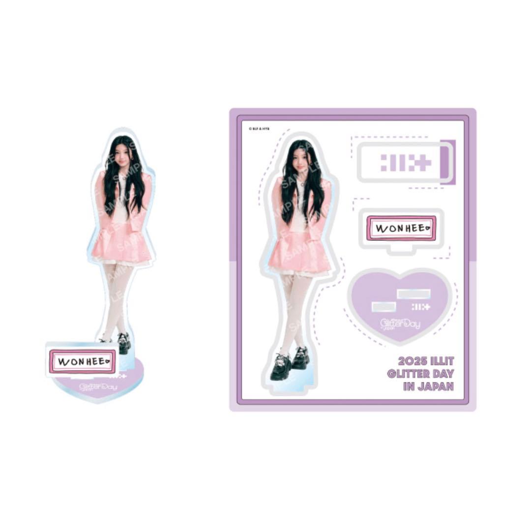 ILLIT ウォンヒ Glitterdayアクリルスタンド - メルカリ