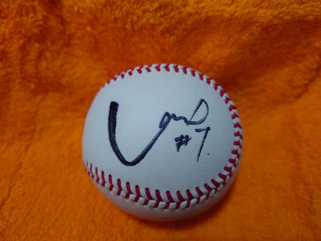 7長野久義選手直筆サインボール - メルカリ