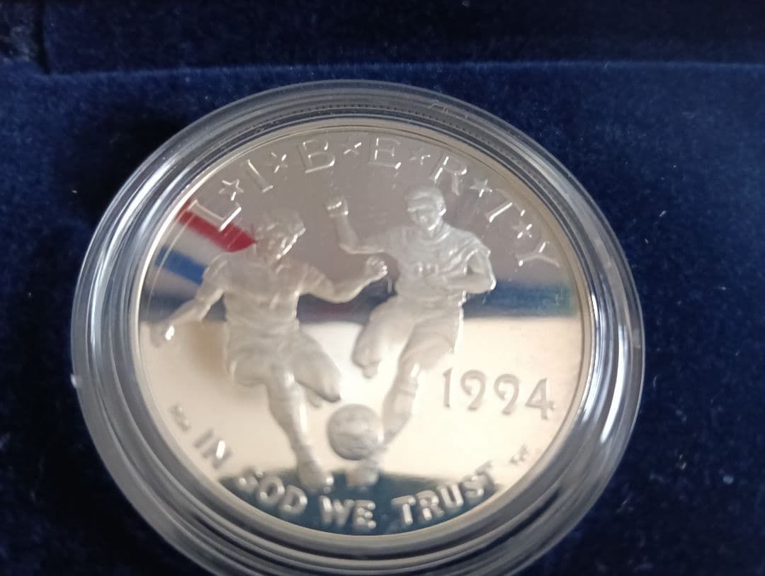☆掘り出し物！☆ FIFAワールドカップ記念（1994年）プルーフコイン