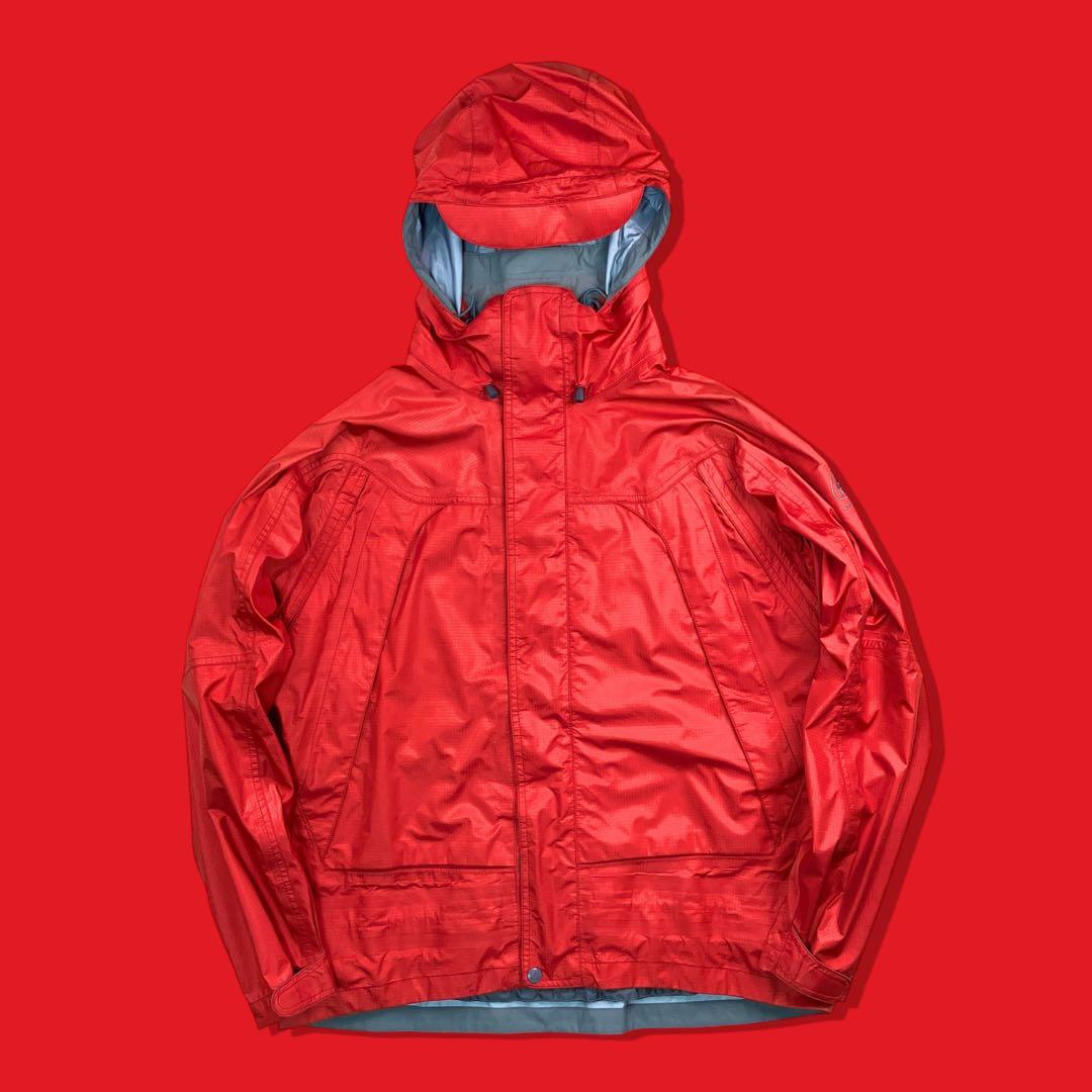 00s Y2K NIKE ACG ナイキ ナイロンシェルジャケット 赤 テック - メルカリ