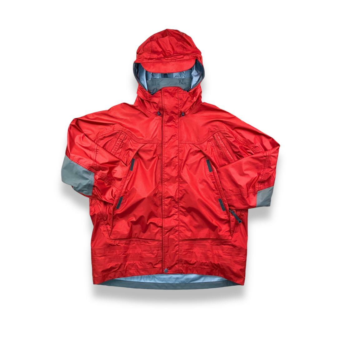 00s Y2K NIKE ACG ナイキ ナイロンシェルジャケット 赤 テック - メルカリ