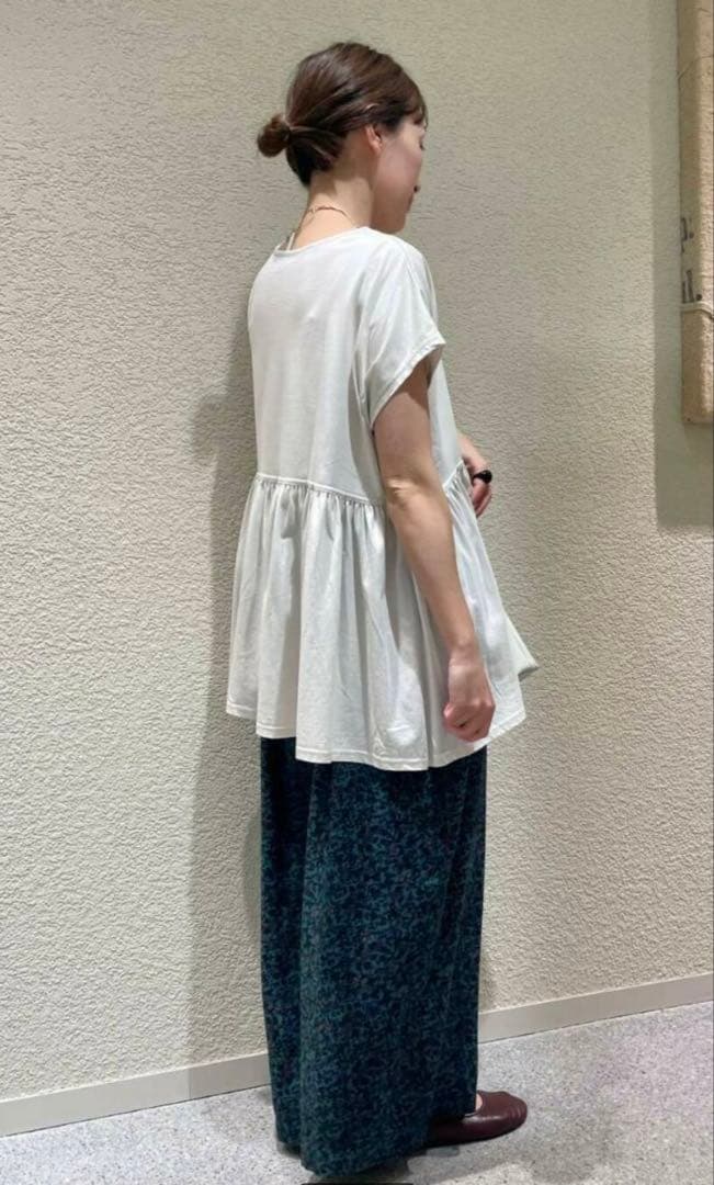 美品 かぐれ ウエストギャザーフレンチ プルオーバー - メルカリ