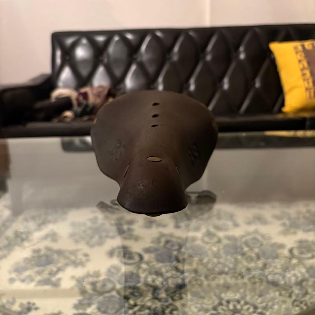 BS 皮サドル 当時物