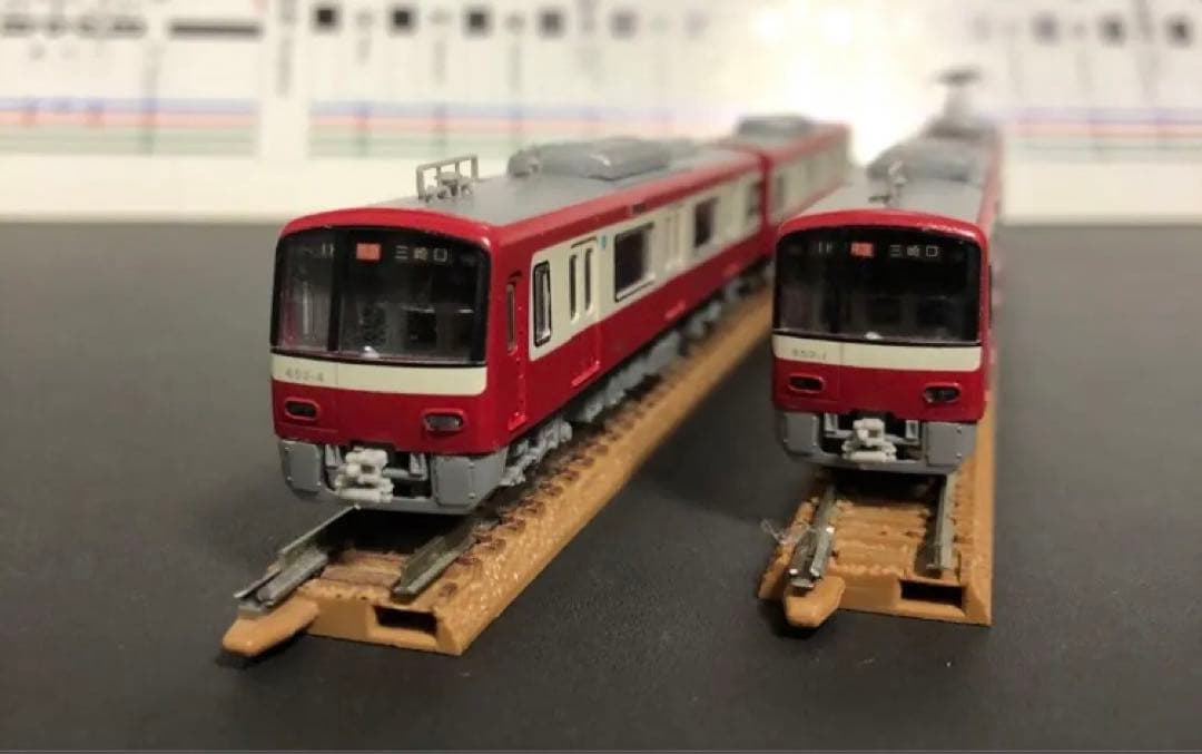 管理番号1589 京急650形 Nゲージ 塗装済キット 素人組立品４両 N) 50836 京急新1000形1890番台（すみっコぐらし10周年号）4両編成