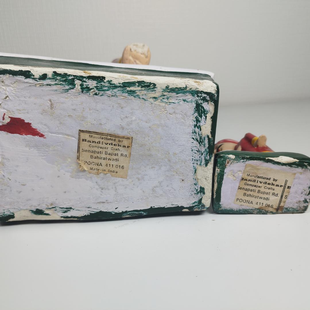 マハラジャ Air India インド航空 ビンテージ 70's 置物 hAT4 - メルカリ