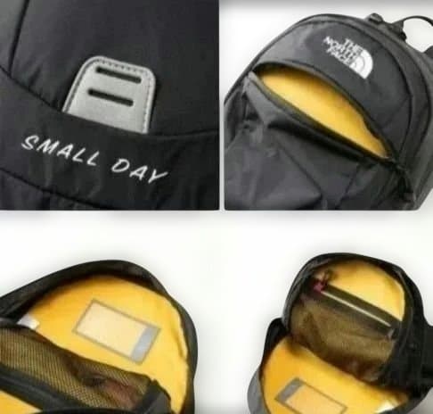 15L ノースフェイス キッズ リュック スモールデイ ホイッスル カーキ