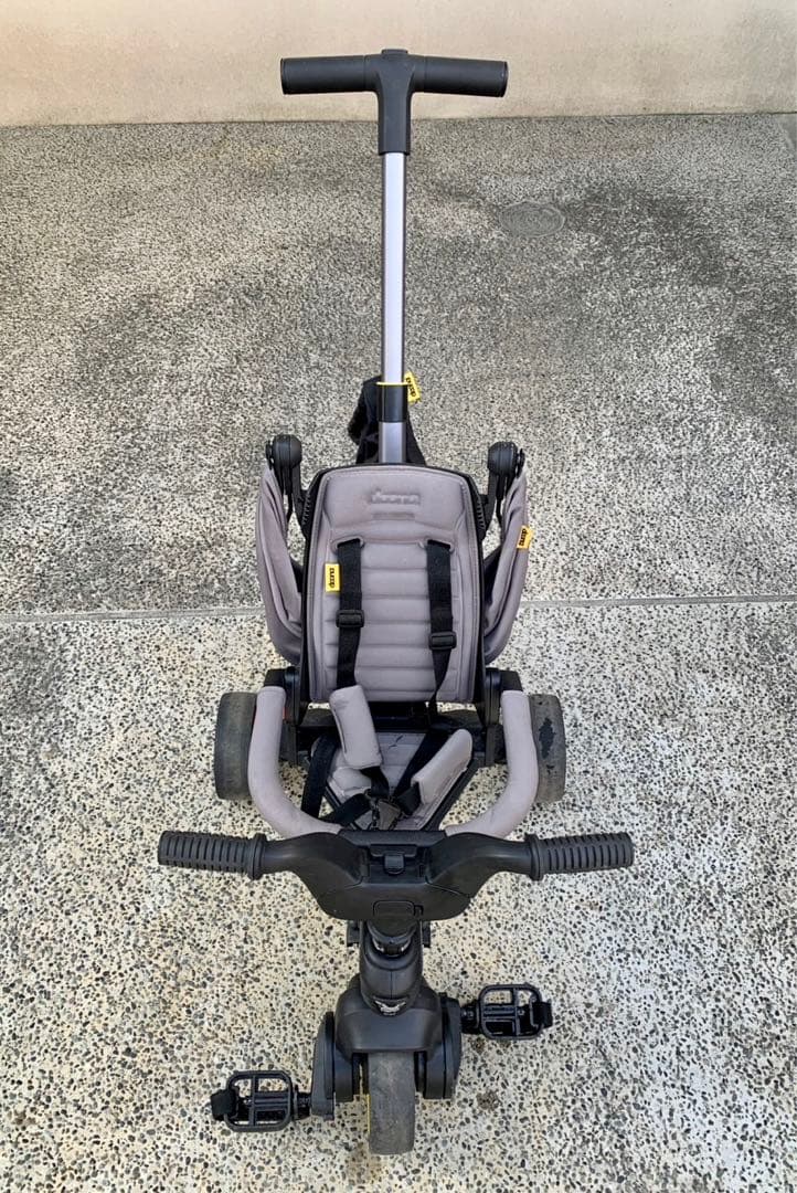 Doona Liki Trike S3フォレストグレイ折りたたみ三輪車✨
