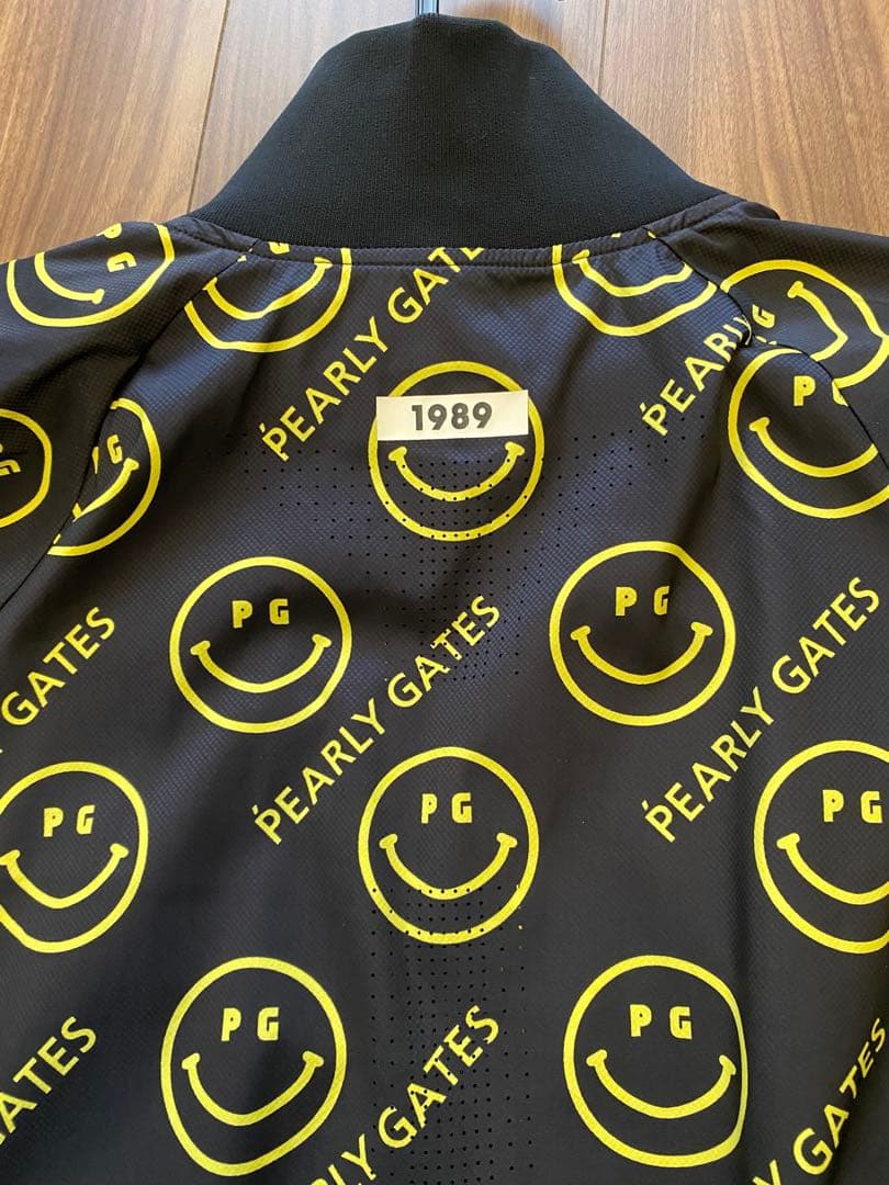 美品✨【PEARLY GATES／国内正規品】ブルゾン スマイル ブラック