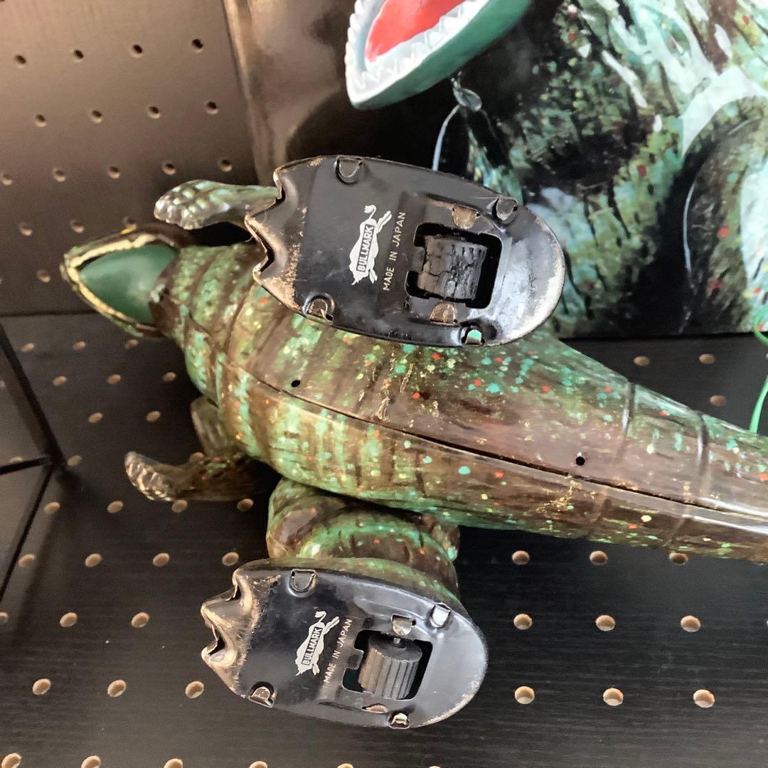 ★ブルマァク ブリキ製　電動リモコン　ゴジラ