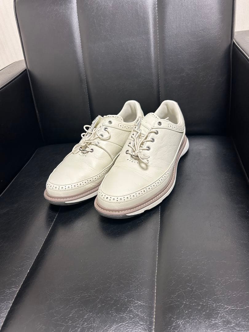 美品☆adidas MC80 ゴルフシューズ　White 26.5cm