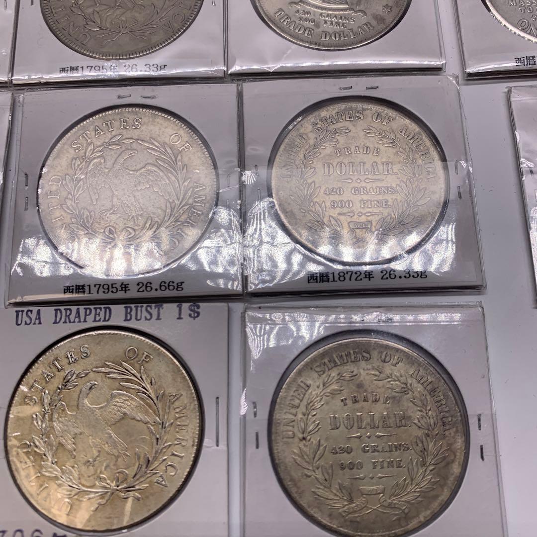 アメリカ銀貨コレクション 17枚セット モルガンダラーなど - メルカリ