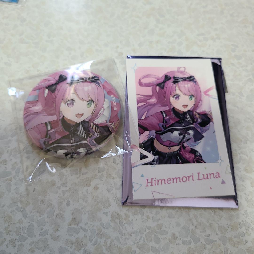 姫森ルーナ 缶バッジ チェキ風カード - メルカリ