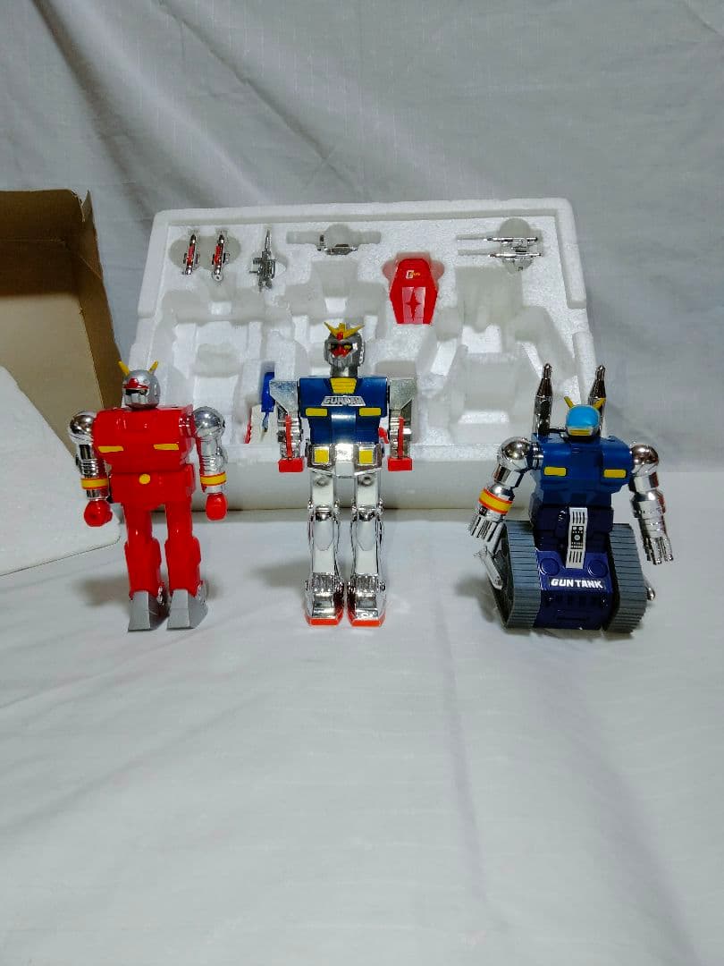 機動戦士ガンダムコンビネーションジュニア４体セット クローバー 当時物 激レア