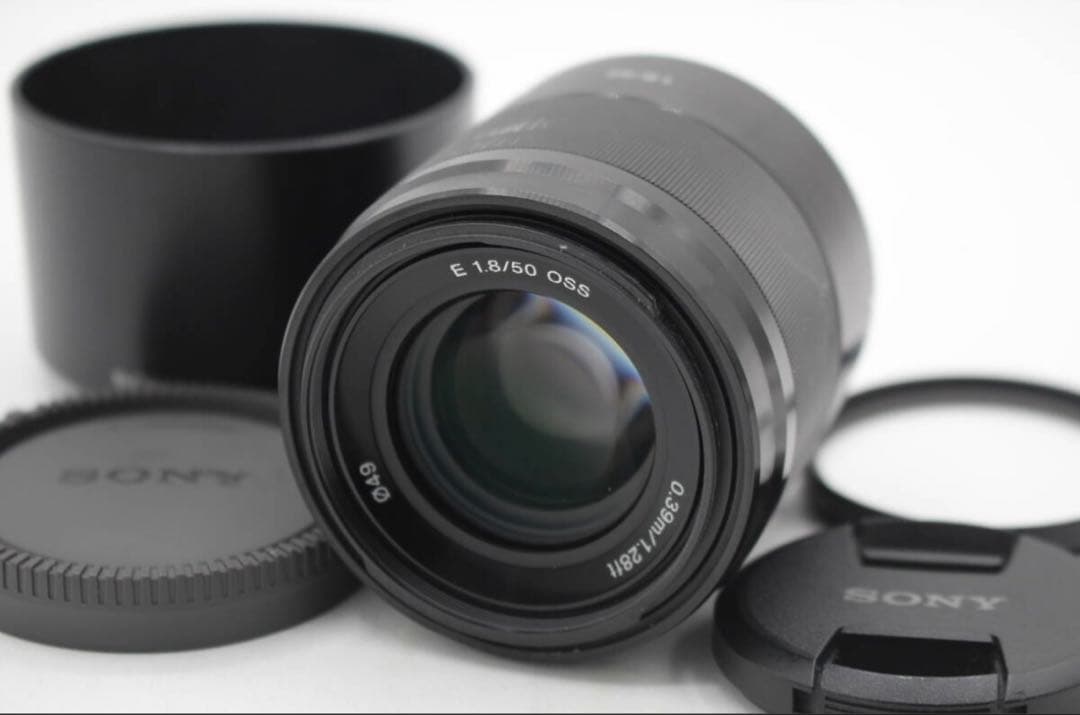 SONY ソニー E 50mm F1.8 SEL50F18 ブラック 新品)SONY (ソニー) E 50mm F1.8 OSS SEL50F18 ブラック（商品ID