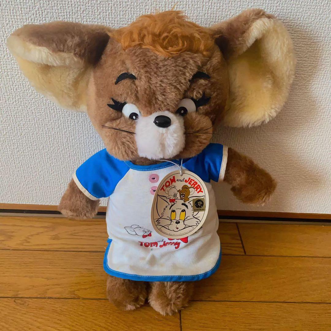 【激レア】トムとジェリー ぬいぐるみ 1970年代 昭和レトロ