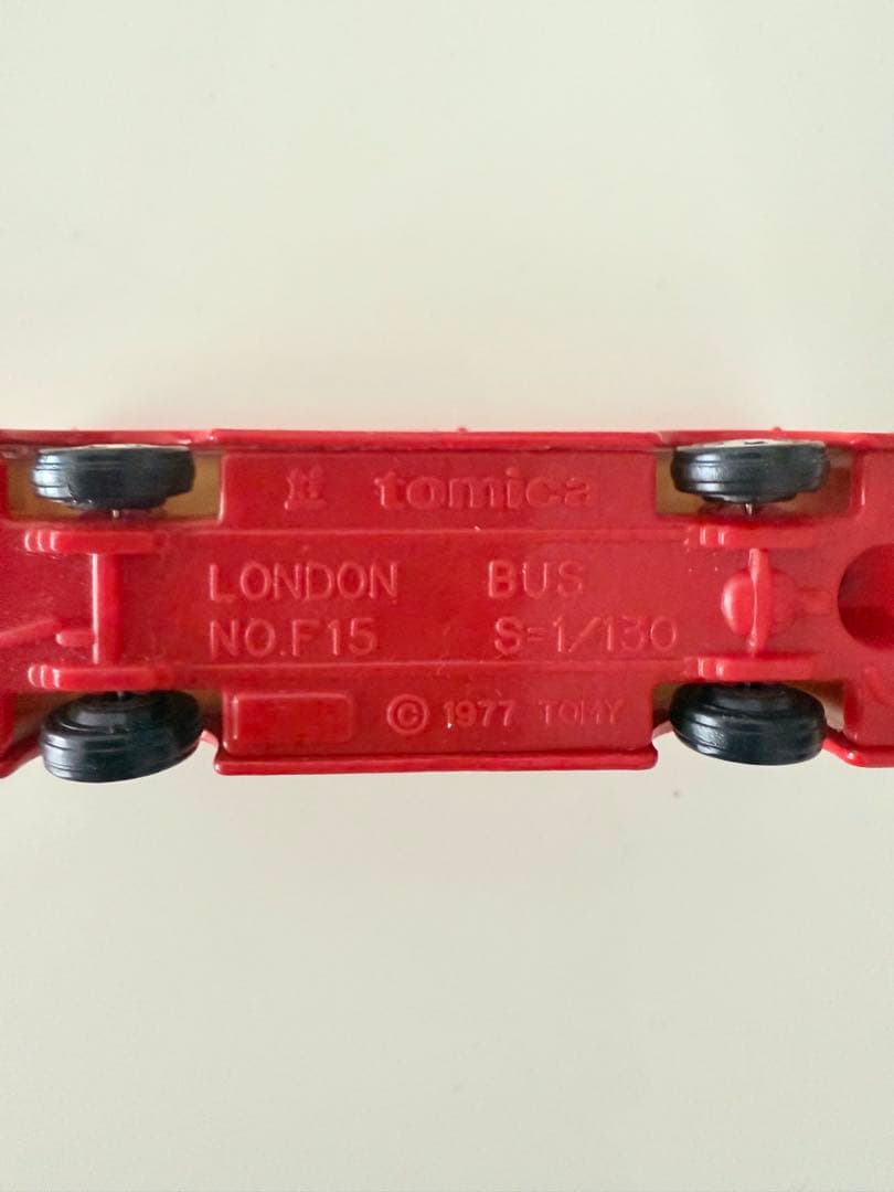 【幻のトミカ 非売品】DAKSコラボ 二階建てバス 貴重 ナイガイ社＆ダックス