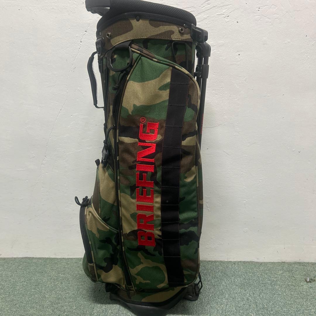 BRIEFING 迷彩 キャディバッグ BRIEFING GOLF（ブリーフィングゴルフ） ブリーフィング ゴルフ
