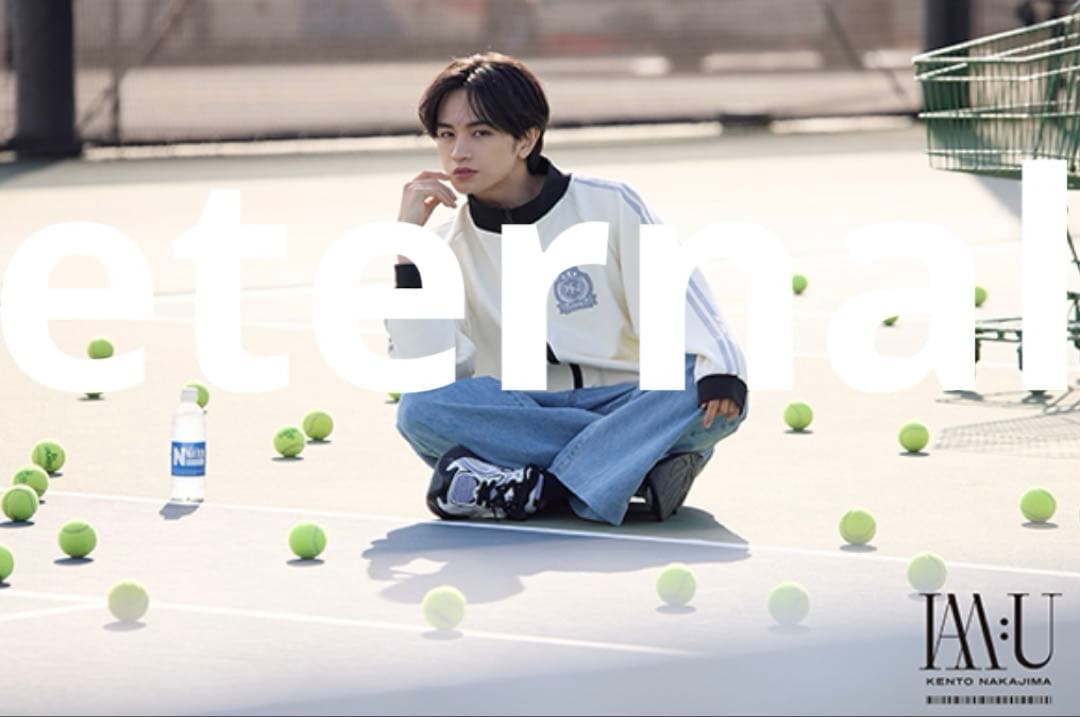 中島健人 FIFTEEN LOVE NKzip white Unity SIZE