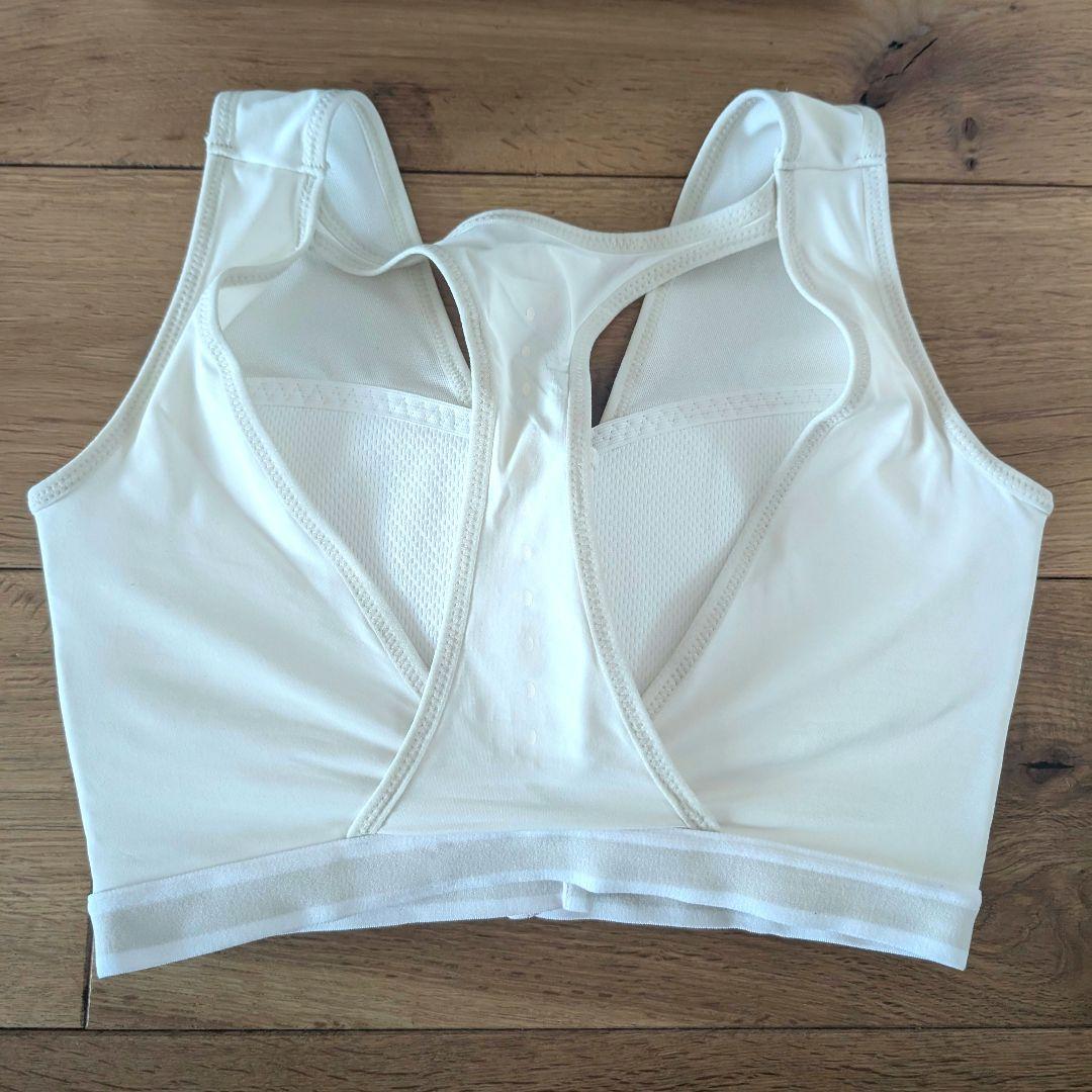 【N7】完売品 試着のみ 箱なし スポブラ レースアップ ホワイト ひなちゃん