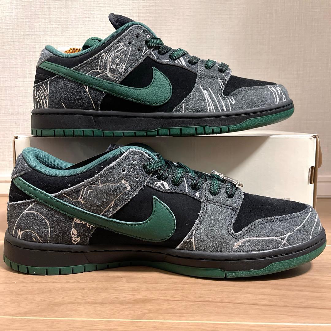 新品 THERE SKATEBOARDS ナイキ SB DUNK ロー 28.5 - メルカリ