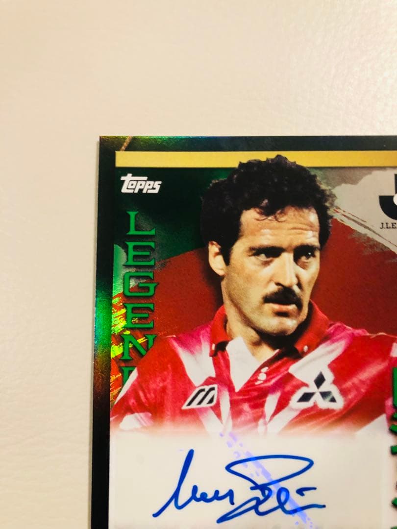 topps Jリーグレジェンド浦和レッズウーベバイン直筆サイン5シリ