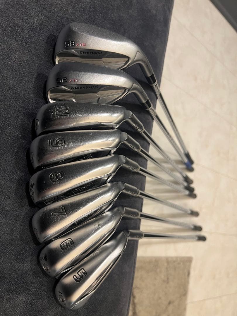 PING425 zelos 7 S G425 #5-W 6本セット ゼロス7 - メルカリ