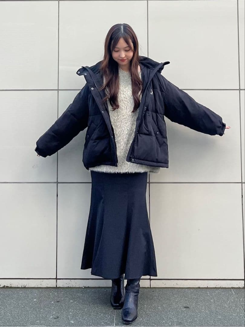 完売 ココディール 新品タグ付 オーバーサイズダウンジャケット 24AW