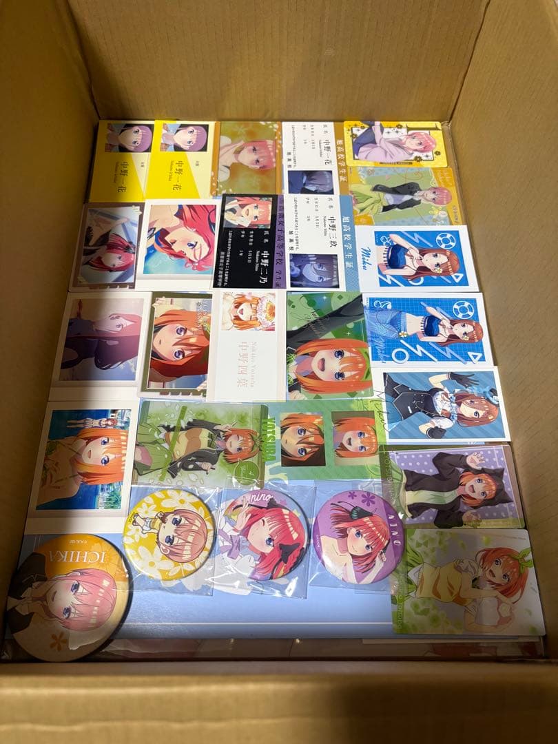 五等分の花嫁 キャラクターグッズ セット