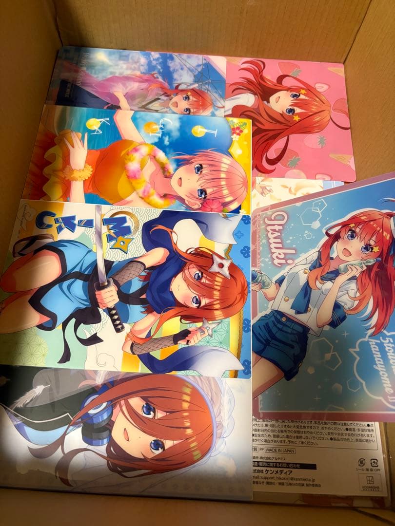 五等分の花嫁 キャラクターグッズ セット